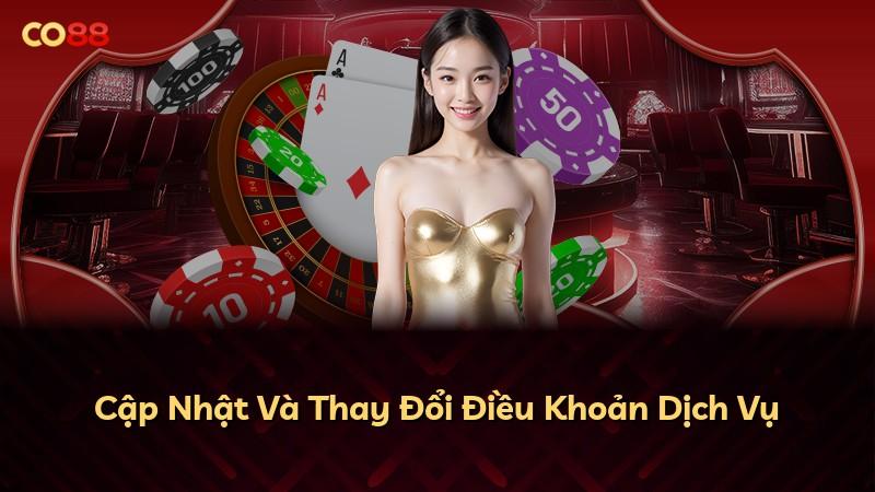 Cập Nhật Và Thay Đổi Điều Khoản Dịch Vụ