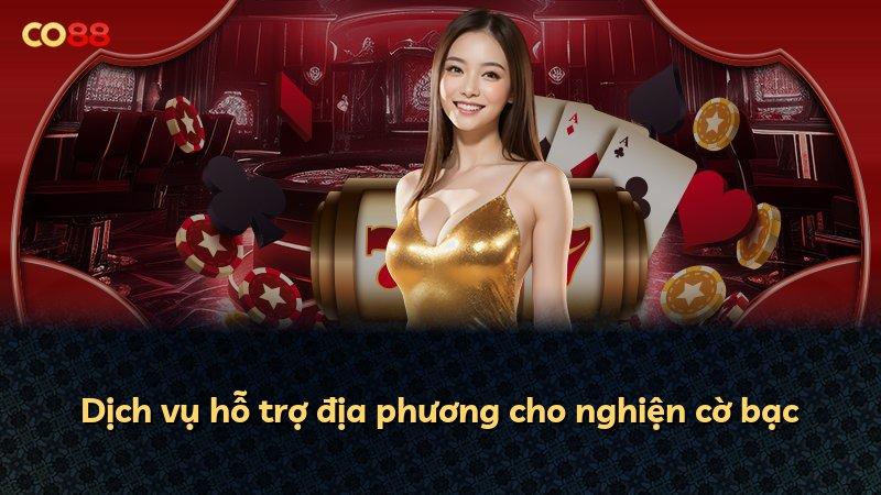 Dịch vụ hỗ trợ địa phương cho nghiện cờ bạc