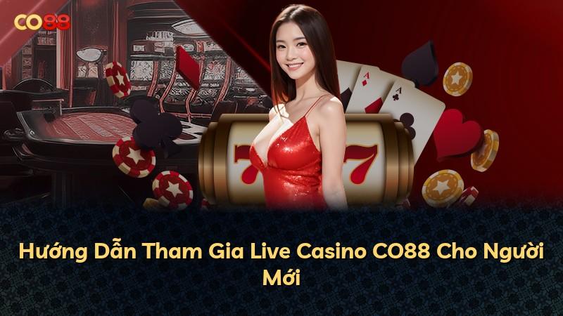 Hướng Dẫn Tham Gia Live Casino CO88 Cho Người Mới
