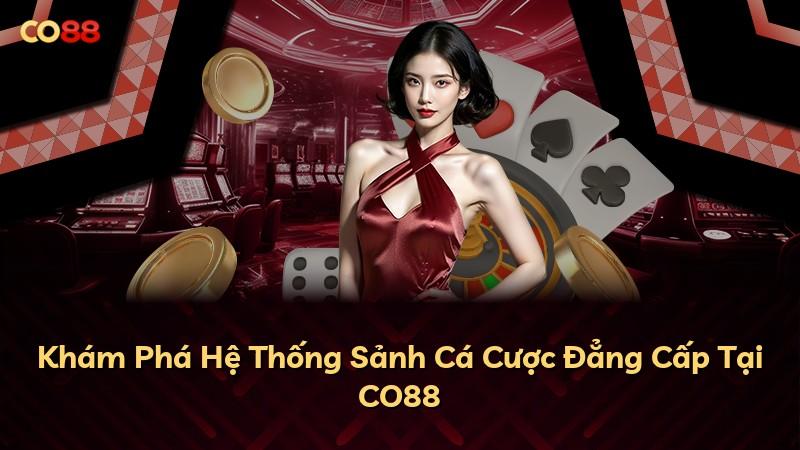 Khám Phá Hệ Thống Sảnh Cá Cược Đẳng Cấp Tại CO88