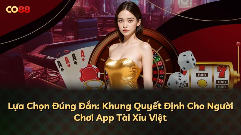 Lựa Chọn Đúng Đắn: Khung Quyết Định Cho Người Chơi App Tài Xỉu Việt