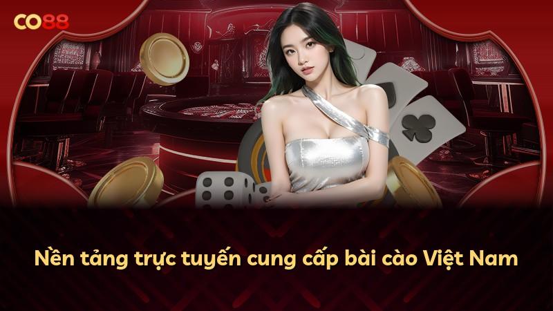 Nền tảng trực tuyến cung cấp bài cào Việt Nam
