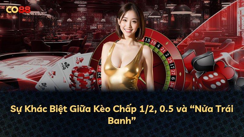 Sự Khác Biệt Giữa Kèo Chấp 1/2, 0.5 và “Nửa Trái Banh”