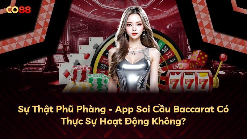 Sự Thật Phũ Phàng - App Soi Cầu Baccarat Có Thực Sự Hoạt Động Không?