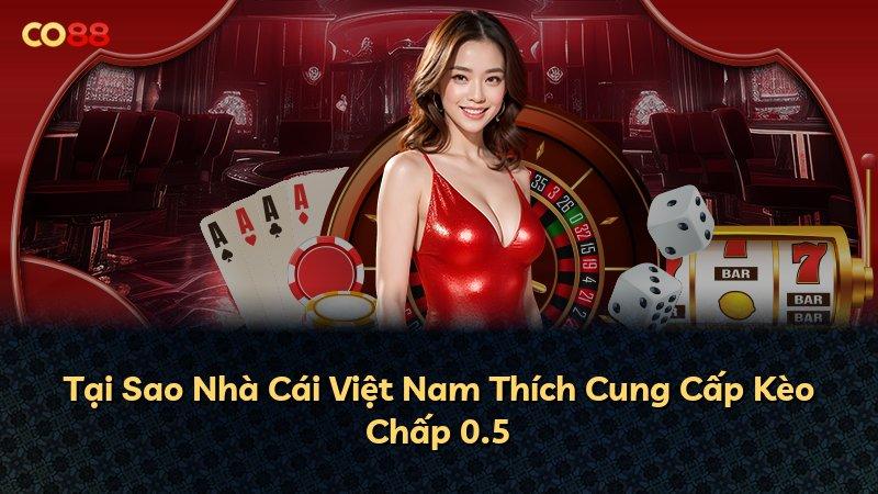 Tại Sao Nhà Cái Việt Nam Thích Cung Cấp Kèo Chấp 0.5